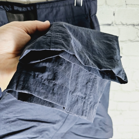 RAG & BONE | Drake navy belted nylon pants - Picture 4 of 10